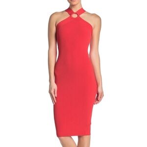 Ted Baker Sionna Ribbed Halter Dress